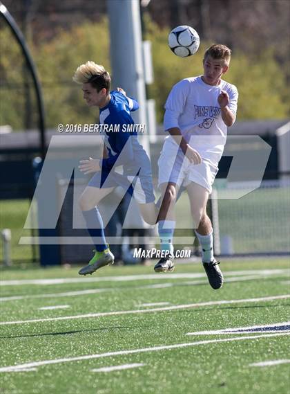 Thumbnail 2 in Pine Valley Central vs. Alfred-Almond (NYSPHSAA Class D Regional) photogallery.