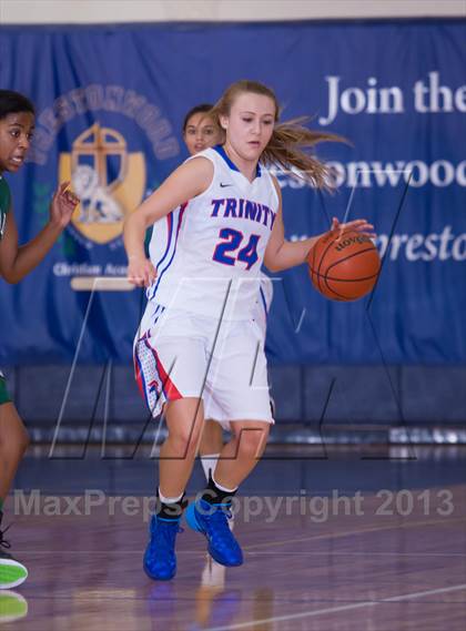 Thumbnail 3 in Hockaday vs Trinity Christian (Lady Lion Invitational Tournament) photogallery.