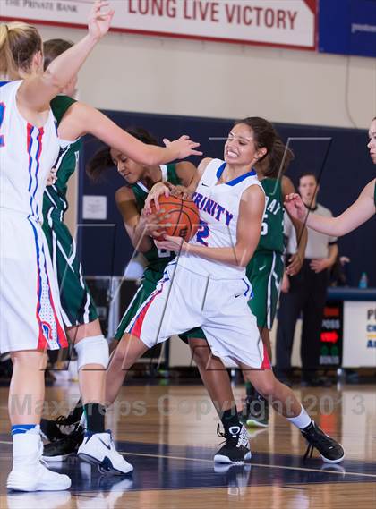 Thumbnail 3 in Hockaday vs Trinity Christian (Lady Lion Invitational Tournament) photogallery.