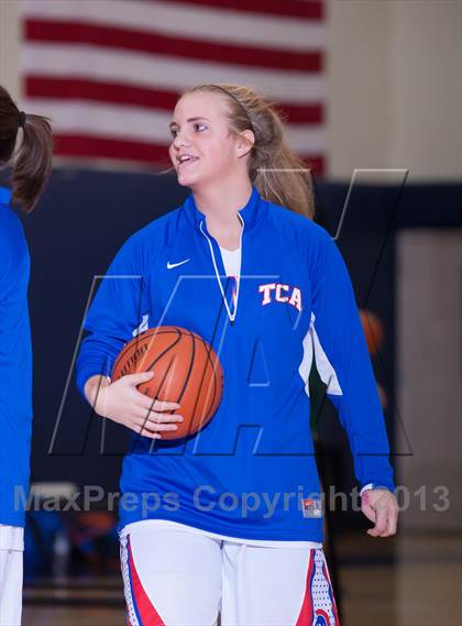 Thumbnail 1 in Hockaday vs Trinity Christian (Lady Lion Invitational Tournament) photogallery.