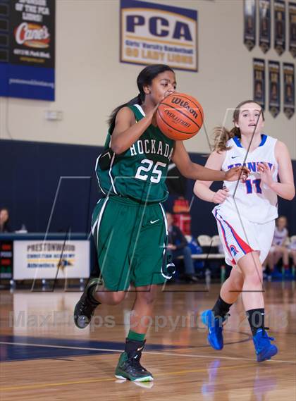 Thumbnail 2 in Hockaday vs Trinity Christian (Lady Lion Invitational Tournament) photogallery.