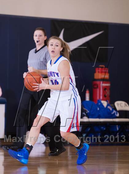 Thumbnail 1 in Hockaday vs Trinity Christian (Lady Lion Invitational Tournament) photogallery.