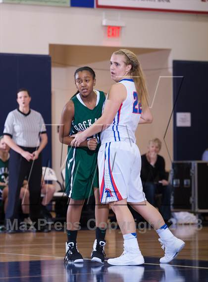 Thumbnail 3 in Hockaday vs Trinity Christian (Lady Lion Invitational Tournament) photogallery.