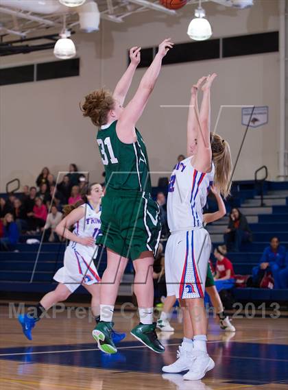 Thumbnail 2 in Hockaday vs Trinity Christian (Lady Lion Invitational Tournament) photogallery.