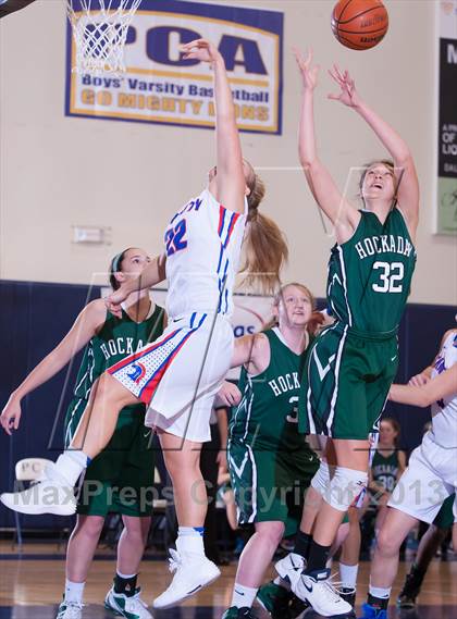 Thumbnail 3 in Hockaday vs Trinity Christian (Lady Lion Invitational Tournament) photogallery.