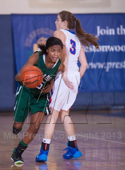 Thumbnail 2 in Hockaday vs Trinity Christian (Lady Lion Invitational Tournament) photogallery.