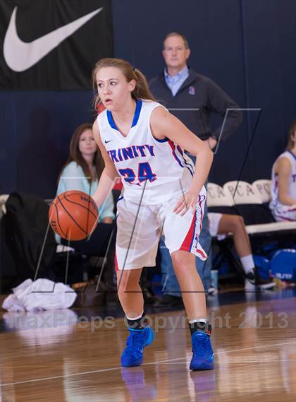 Thumbnail 3 in Hockaday vs Trinity Christian (Lady Lion Invitational Tournament) photogallery.