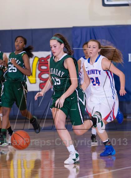 Thumbnail 2 in Hockaday vs Trinity Christian (Lady Lion Invitational Tournament) photogallery.