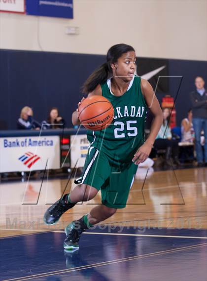 Thumbnail 2 in Hockaday vs Trinity Christian (Lady Lion Invitational Tournament) photogallery.