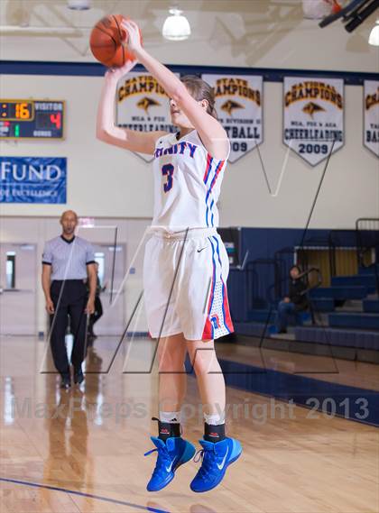 Thumbnail 2 in Hockaday vs Trinity Christian (Lady Lion Invitational Tournament) photogallery.