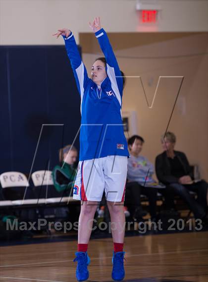 Thumbnail 2 in Hockaday vs Trinity Christian (Lady Lion Invitational Tournament) photogallery.
