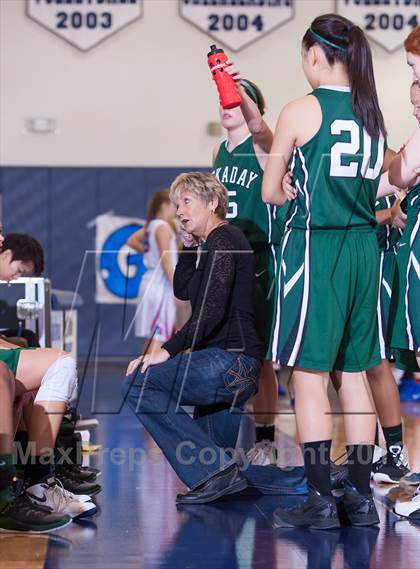 Thumbnail 1 in Hockaday vs Trinity Christian (Lady Lion Invitational Tournament) photogallery.