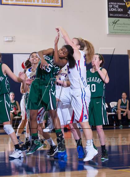 Thumbnail 2 in Hockaday vs Trinity Christian (Lady Lion Invitational Tournament) photogallery.