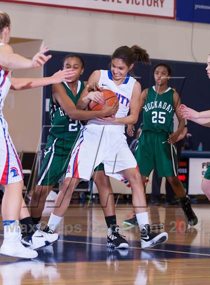 Thumbnail 2 in Hockaday vs Trinity Christian (Lady Lion Invitational Tournament) photogallery.