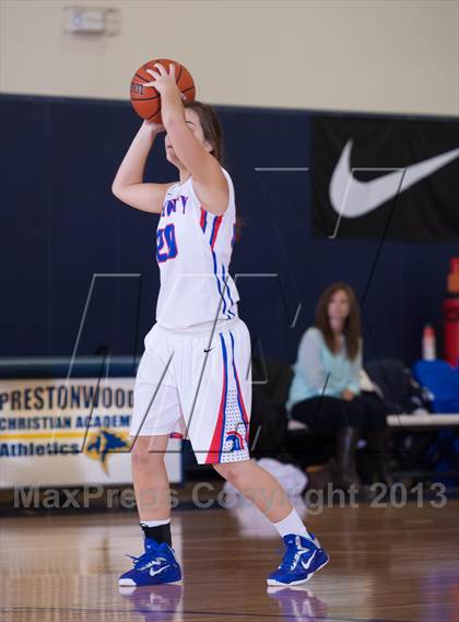 Thumbnail 1 in Hockaday vs Trinity Christian (Lady Lion Invitational Tournament) photogallery.