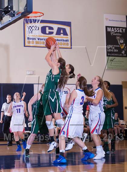 Thumbnail 1 in Hockaday vs Trinity Christian (Lady Lion Invitational Tournament) photogallery.