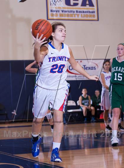 Thumbnail 2 in Hockaday vs Trinity Christian (Lady Lion Invitational Tournament) photogallery.