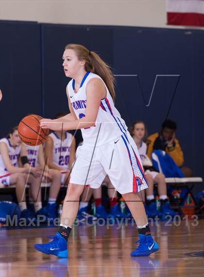 Thumbnail 2 in Hockaday vs Trinity Christian (Lady Lion Invitational Tournament) photogallery.