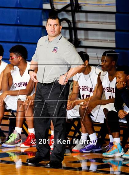 Thumbnail 1 in Cypress Springs vs Madison (Insperity Holiday Classic) photogallery.