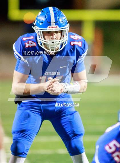 Thumbnail 3 in Canadian vs. Childress (UIL 3A D2 Quarterfinal) photogallery.