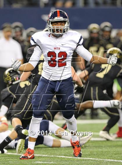 Thumbnail 3 in Boyd vs. Fossil Ridge (UIL 6A Division 2 Region 1 Bi-District Playoff) photogallery.