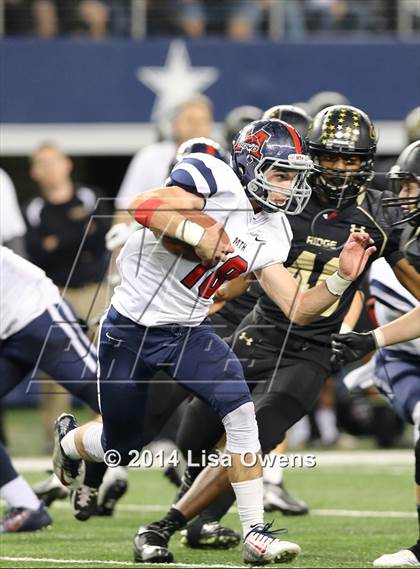Thumbnail 2 in Boyd vs. Fossil Ridge (UIL 6A Division 2 Region 1 Bi-District Playoff) photogallery.