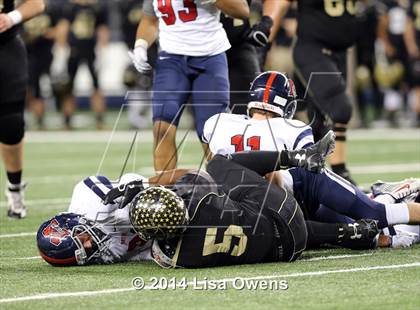 Thumbnail 3 in Boyd vs. Fossil Ridge (UIL 6A Division 2 Region 1 Bi-District Playoff) photogallery.