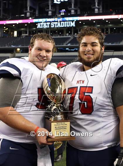 Thumbnail 1 in Boyd vs. Fossil Ridge (UIL 6A Division 2 Region 1 Bi-District Playoff) photogallery.