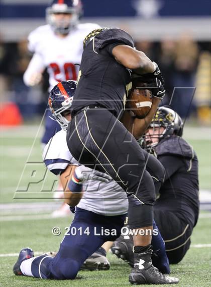 Thumbnail 3 in Boyd vs. Fossil Ridge (UIL 6A Division 2 Region 1 Bi-District Playoff) photogallery.