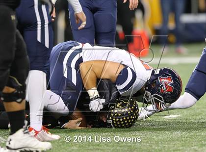 Thumbnail 3 in Boyd vs. Fossil Ridge (UIL 6A Division 2 Region 1 Bi-District Playoff) photogallery.