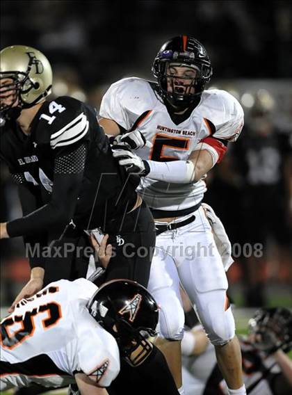 Thumbnail 1 in Huntington Beach vs. El Dorado (CIF SS Playoffs) photogallery.