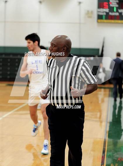 Thumbnail 1 in Lee Academy vs. Covenant College Prep (Gotham Hoops Showcase) photogallery.