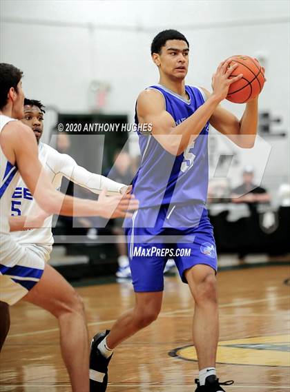 Thumbnail 2 in Lee Academy vs. Covenant College Prep (Gotham Hoops Showcase) photogallery.