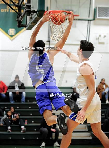 Thumbnail 1 in Lee Academy vs. Covenant College Prep (Gotham Hoops Showcase) photogallery.