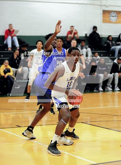 Thumbnail 1 in Lee Academy vs. Covenant College Prep (Gotham Hoops Showcase) photogallery.