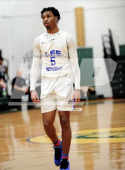 Thumbnail 3 in Lee Academy vs. Covenant College Prep (Gotham Hoops Showcase) photogallery.