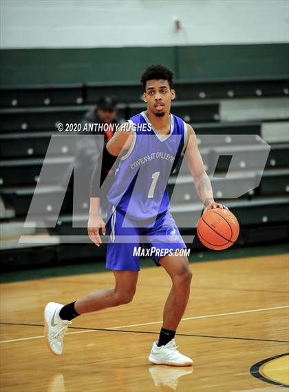 Thumbnail 3 in Lee Academy vs. Covenant College Prep (Gotham Hoops Showcase) photogallery.