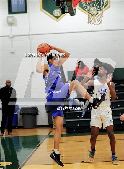 Thumbnail 3 in Lee Academy vs. Covenant College Prep (Gotham Hoops Showcase) photogallery.