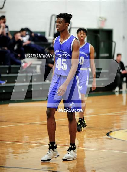 Thumbnail 1 in Lee Academy vs. Covenant College Prep (Gotham Hoops Showcase) photogallery.