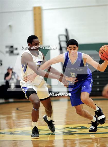 Thumbnail 1 in Lee Academy vs. Covenant College Prep (Gotham Hoops Showcase) photogallery.