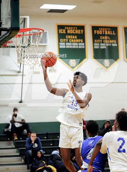 Thumbnail 3 in Lee Academy vs. Covenant College Prep (Gotham Hoops Showcase) photogallery.