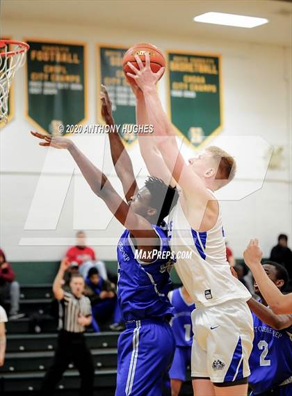 Thumbnail 3 in Lee Academy vs. Covenant College Prep (Gotham Hoops Showcase) photogallery.