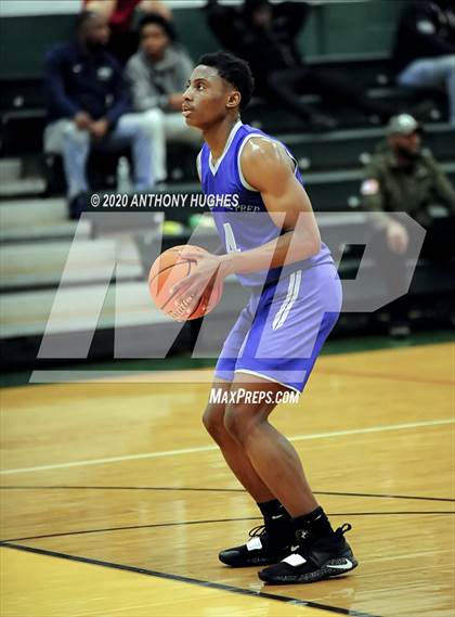 Thumbnail 1 in Lee Academy vs. Covenant College Prep (Gotham Hoops Showcase) photogallery.