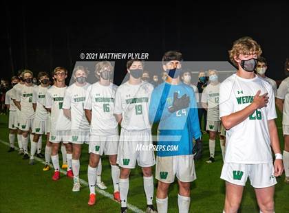 Thumbnail 3 in Weddington vs. New Hanover (2 of 2 - NCHSAA 3A Final - Pre-game, Post-Game, and Awards) photogallery.