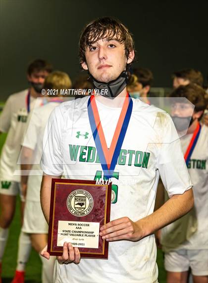 Thumbnail 3 in Weddington vs. New Hanover (2 of 2 - NCHSAA 3A Final - Pre-game, Post-Game, and Awards) photogallery.