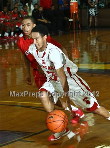 Thumbnail 3 in Imhotep Charter vs Monsignor Pace (Montverde Academy Invitational Tournament) photogallery.