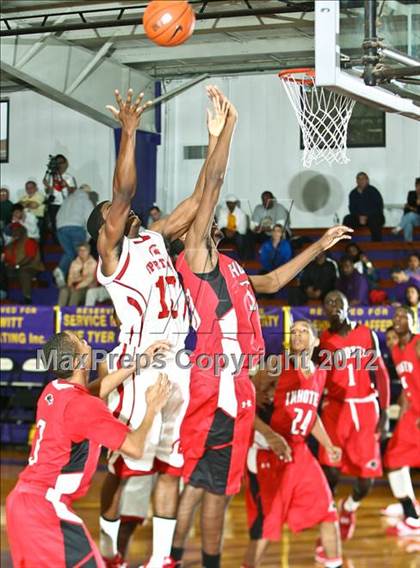 Thumbnail 1 in Imhotep Charter vs Monsignor Pace (Montverde Academy Invitational Tournament) photogallery.