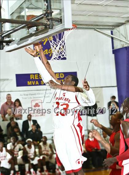 Thumbnail 3 in Imhotep Charter vs Monsignor Pace (Montverde Academy Invitational Tournament) photogallery.