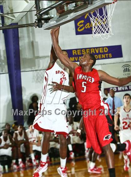 Thumbnail 2 in Imhotep Charter vs Monsignor Pace (Montverde Academy Invitational Tournament) photogallery.