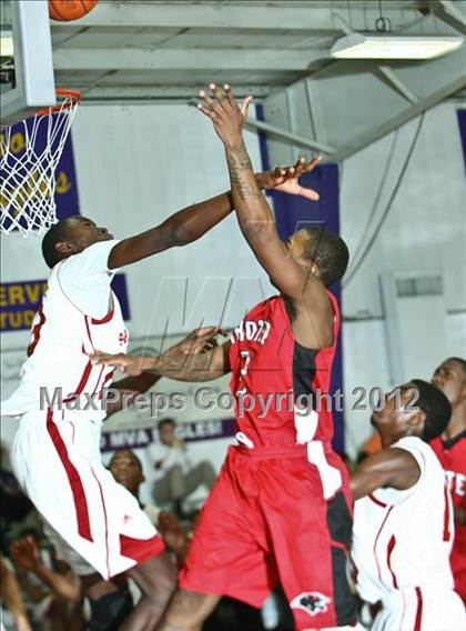 Thumbnail 3 in Imhotep Charter vs Monsignor Pace (Montverde Academy Invitational Tournament) photogallery.